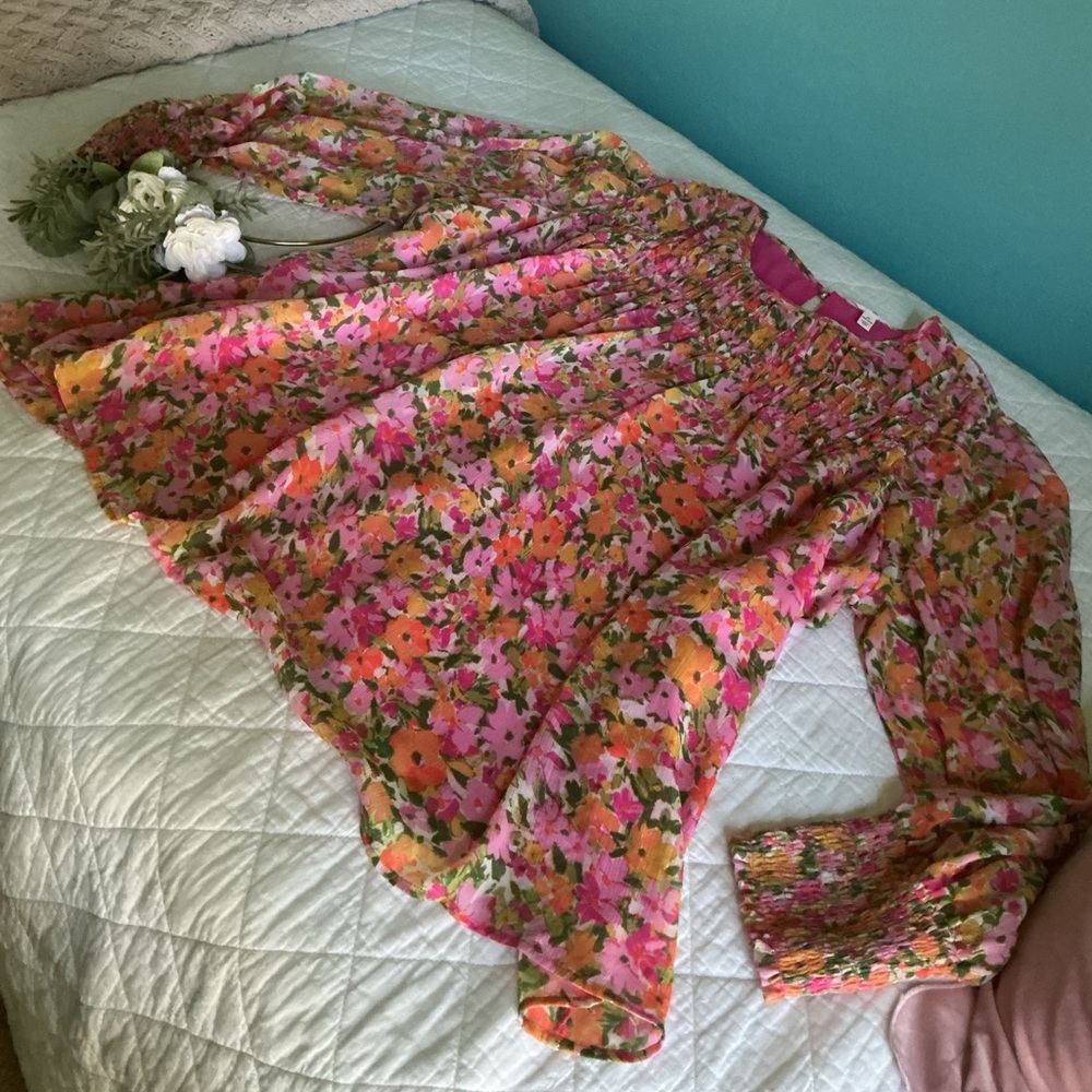 Terra & Sky Boho Retro Tunic